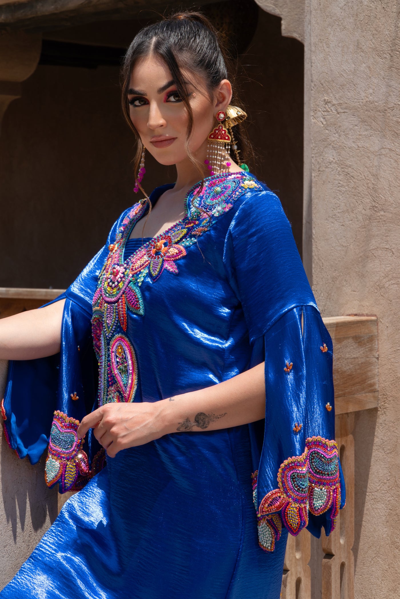PAISLEY KAFTAN
