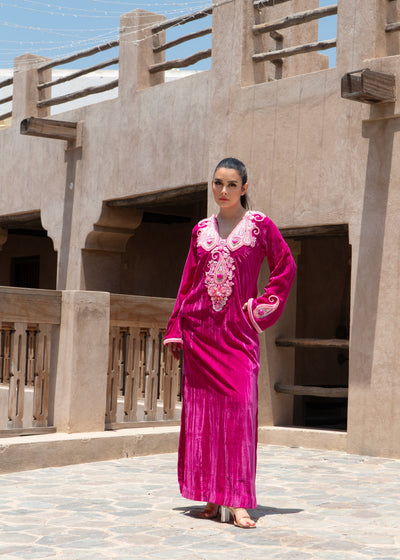 HEARTS OF PAISLEY KAFTAN