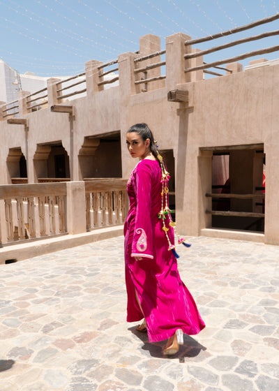 HEARTS OF PAISLEY KAFTAN