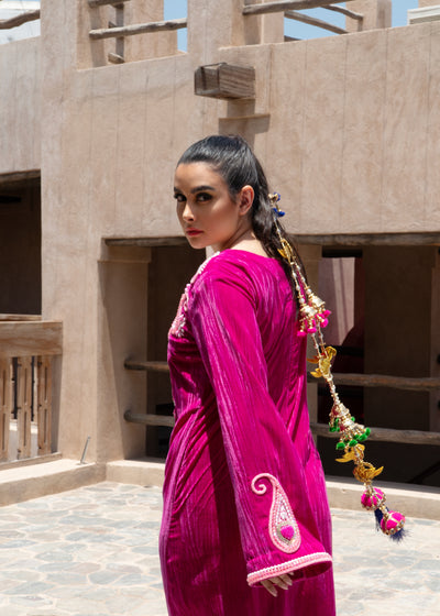HEARTS OF PAISLEY KAFTAN