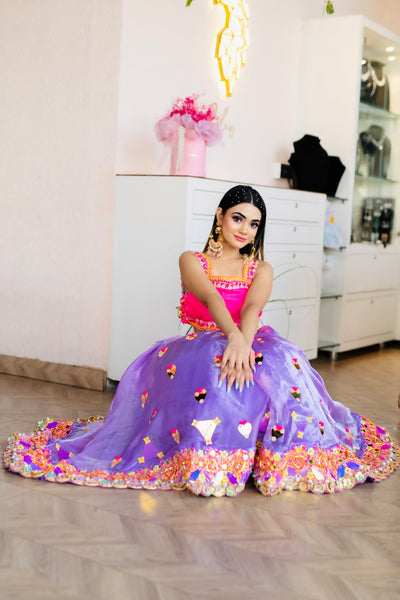 RAPUNZEL LILAC LAHENGA