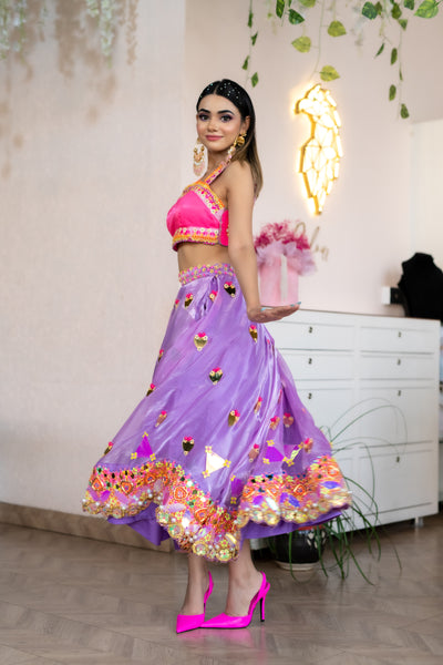 RAPUNZEL LILAC LAHENGA
