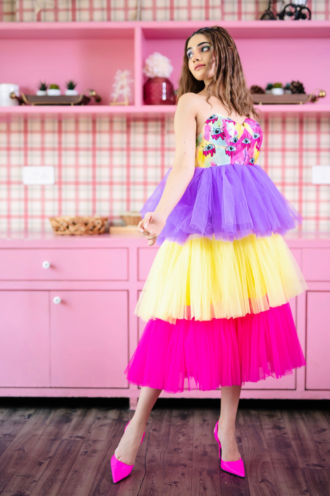 RAINBOW TRUFFLE CANDY DRESS
