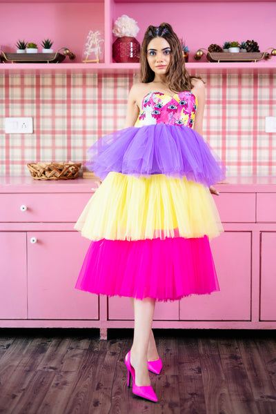 RAINBOW TRUFFLE CANDY DRESS