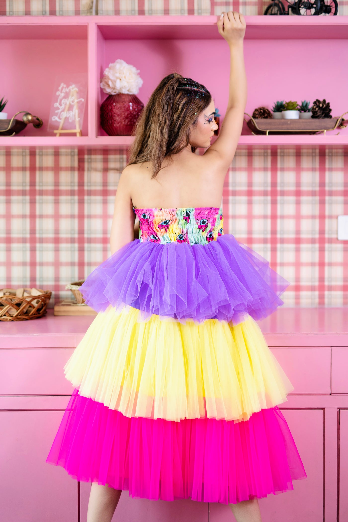 RAINBOW TRUFFLE CANDY DRESS