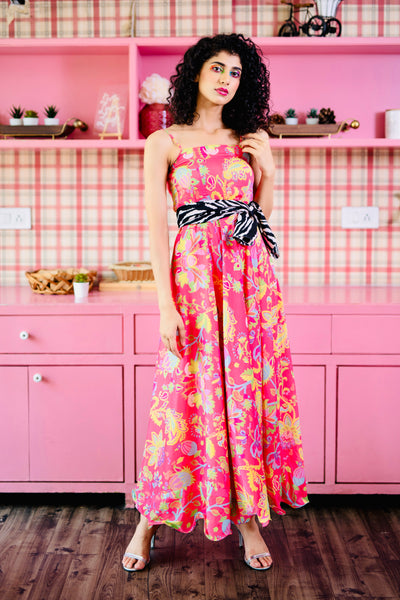 PAISLEY ZEBRA DRESS