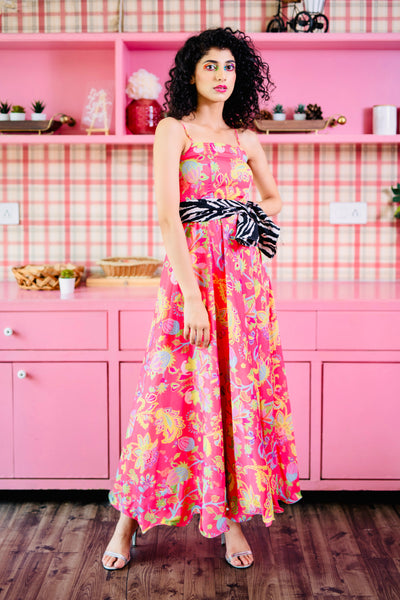 PAISLEY ZEBRA DRESS