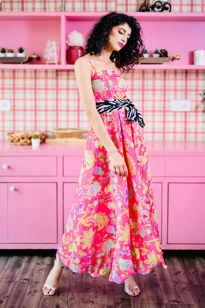 PAISLEY ZEBRA DRESS