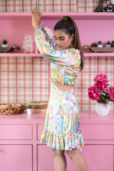 PIP & POP CUT OUT DRESS