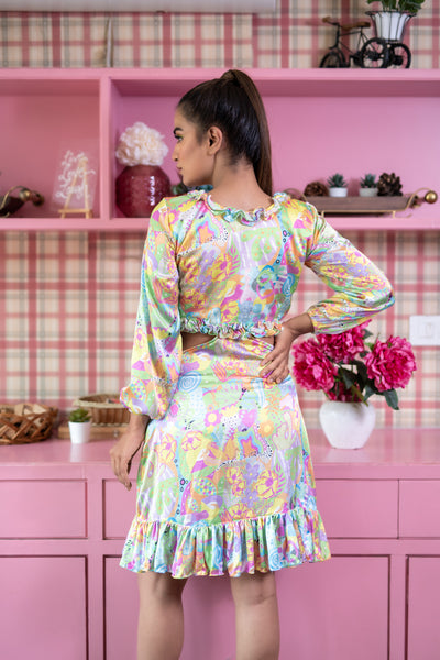 PIP & POP CUT OUT DRESS