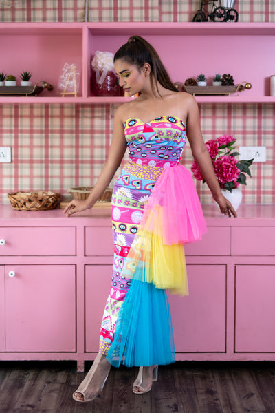 NORA TRUFFLE DRESS