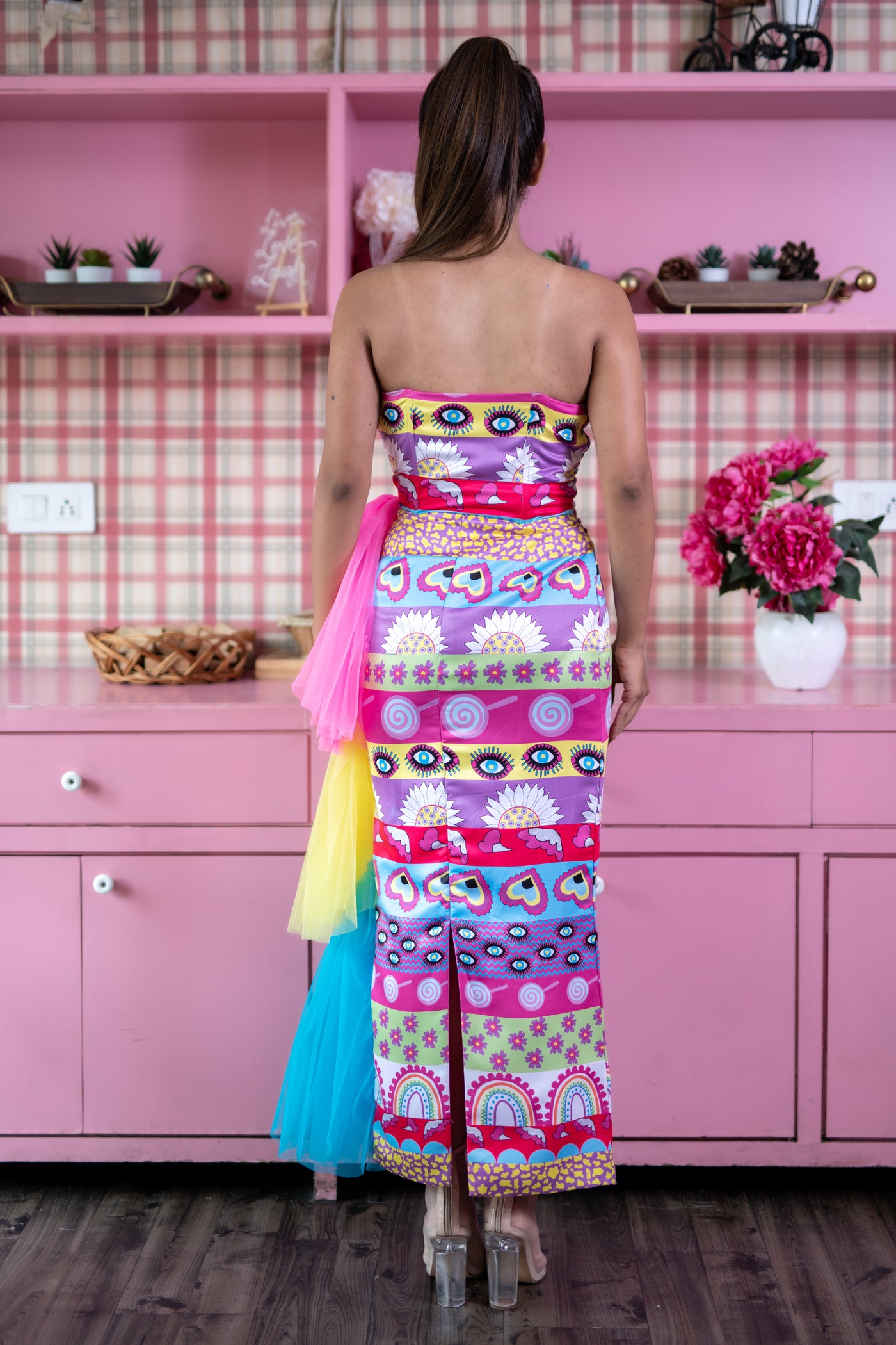 NORA TRUFFLE DRESS
