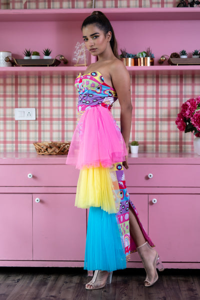 NORA TRUFFLE DRESS