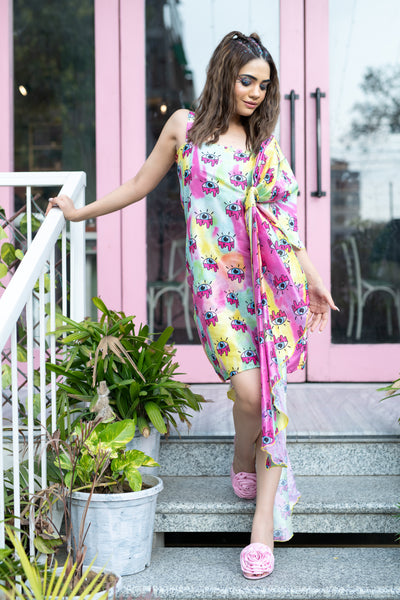 CHUCKLES POPPY EYE DRESS